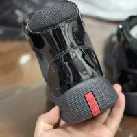 Cheap Prada High Top Shoes For Men #1381669 Replica Wholesale [$92.00 USD] [ITEM#1381669] on Replica Prada High Top Shoes