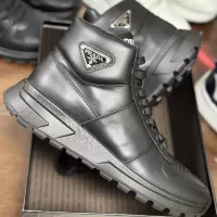 Cheap Prada High Top Shoes For Men #1381671 Replica Wholesale [$100.00 USD] [ITEM#1381671] on Replica Prada High Top Shoes