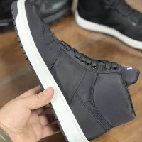 Cheap Prada High Top Shoes For Men #1381674 Replica Wholesale [$98.00 USD] [ITEM#1381674] on Replica Prada High Top Shoes