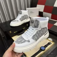 Cheap Christian Dior High Top Shoes For Men #1381684 Replica Wholesale [$82.00 USD] [ITEM#1381684] on Replica Christian Dior High Top Shoes