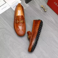 Cheap Salvatore Ferragamo Leather Shoes For Men #1381825 Replica Wholesale [$80.00 USD] [ITEM#1381825] on Replica Salvatore Ferragamo Leather Shoes