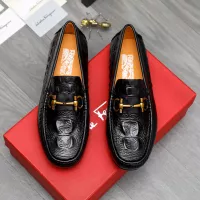 Cheap Salvatore Ferragamo Leather Shoes For Men #1381826 Replica Wholesale [$80.00 USD] [ITEM#1381826] on Replica Salvatore Ferragamo Leather Shoes