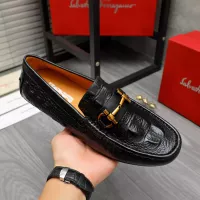Cheap Salvatore Ferragamo Leather Shoes For Men #1381826 Replica Wholesale [$80.00 USD] [ITEM#1381826] on Replica Salvatore Ferragamo Leather Shoes