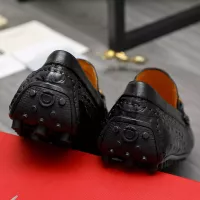 Cheap Salvatore Ferragamo Leather Shoes For Men #1381826 Replica Wholesale [$80.00 USD] [ITEM#1381826] on Replica Salvatore Ferragamo Leather Shoes