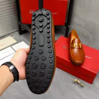 Cheap Salvatore Ferragamo Leather Shoes For Men #1381827 Replica Wholesale [$80.00 USD] [ITEM#1381827] on Replica Salvatore Ferragamo Leather Shoes