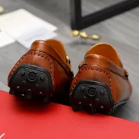 Cheap Salvatore Ferragamo Leather Shoes For Men #1381827 Replica Wholesale [$80.00 USD] [ITEM#1381827] on Replica Salvatore Ferragamo Leather Shoes