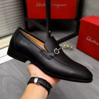 Cheap Salvatore Ferragamo Leather Shoes For Men #1381829 Replica Wholesale [$88.00 USD] [ITEM#1381829] on Replica Salvatore Ferragamo Leather Shoes