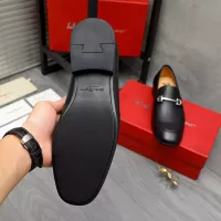 Cheap Salvatore Ferragamo Leather Shoes For Men #1381829 Replica Wholesale [$88.00 USD] [ITEM#1381829] on Replica Salvatore Ferragamo Leather Shoes