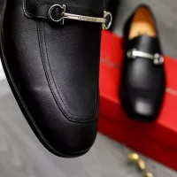 Cheap Salvatore Ferragamo Leather Shoes For Men #1381829 Replica Wholesale [$88.00 USD] [ITEM#1381829] on Replica Salvatore Ferragamo Leather Shoes