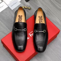 Cheap Salvatore Ferragamo Leather Shoes For Men #1381830 Replica Wholesale [$88.00 USD] [ITEM#1381830] on Replica Salvatore Ferragamo Leather Shoes