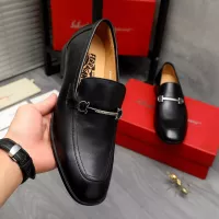 Cheap Salvatore Ferragamo Leather Shoes For Men #1381830 Replica Wholesale [$88.00 USD] [ITEM#1381830] on Replica Salvatore Ferragamo Leather Shoes