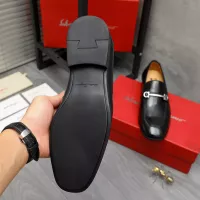 Cheap Salvatore Ferragamo Leather Shoes For Men #1381832 Replica Wholesale [$88.00 USD] [ITEM#1381832] on Replica Salvatore Ferragamo Leather Shoes