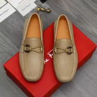 Cheap Salvatore Ferragamo Leather Shoes For Men #1381833 Replica Wholesale [$92.00 USD] [ITEM#1381833] on Replica Salvatore Ferragamo Leather Shoes