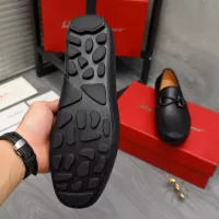 Cheap Salvatore Ferragamo Leather Shoes For Men #1381834 Replica Wholesale [$92.00 USD] [ITEM#1381834] on Replica Salvatore Ferragamo Leather Shoes