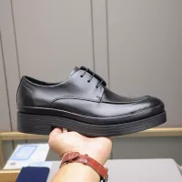 Cheap Prada Leather Shoes For Men #1381837 Replica Wholesale [$100.00 USD] [ITEM#1381837] on Replica Prada Leather Shoes