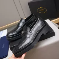 Cheap Prada Leather Shoes For Men #1381839 Replica Wholesale [$100.00 USD] [ITEM#1381839] on Replica Prada Leather Shoes