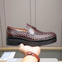 Cheap Prada Leather Shoes For Men #1381840 Replica Wholesale [$115.00 USD] [ITEM#1381840] on Replica Prada Leather Shoes