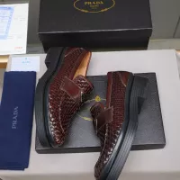 Cheap Prada Leather Shoes For Men #1381840 Replica Wholesale [$115.00 USD] [ITEM#1381840] on Replica Prada Leather Shoes