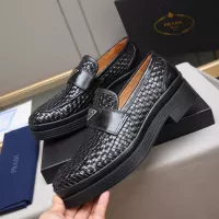 Cheap Prada Leather Shoes For Men #1381841 Replica Wholesale [$115.00 USD] [ITEM#1381841] on Replica Prada Leather Shoes