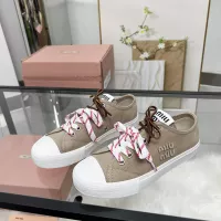 Cheap MIU MIU Casual Shoes For Women #1381909 Replica Wholesale [$88.00 USD] [ITEM#1381909] on Replica MIU MIU Casual Shoes