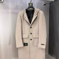 Cheap Fendi Coat Long Sleeved For Men #1381939 Replica Wholesale [$294.21 USD] [ITEM#1381939] on Replica Fendi Coat
