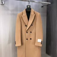 Cheap Yves Saint Laurent YSL Coat Long Sleeved For Men #1381941 Replica Wholesale [$294.21 USD] [ITEM#1381941] on Replica Yves Saint Laurent YSL Coat