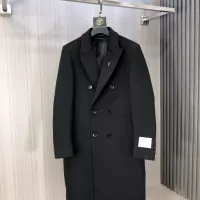 Cheap Yves Saint Laurent YSL Coat Long Sleeved For Men #1381943 Replica Wholesale [$294.21 USD] [ITEM#1381943] on Replica Yves Saint Laurent YSL Coat