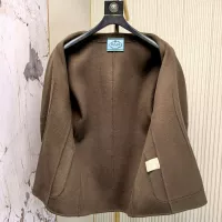 Cheap Prada Coat Long Sleeved For Men #1381950 Replica Wholesale [$264.46 USD] [ITEM#1381950] on Replica Prada Coat