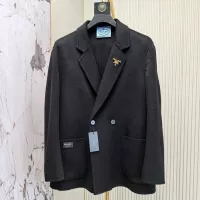 Cheap Prada Coat Long Sleeved For Men #1381951 Replica Wholesale [$264.46 USD] [ITEM#1381951] on Replica Prada Coat