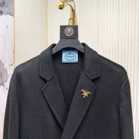 Cheap Prada Coat Long Sleeved For Men #1381951 Replica Wholesale [$264.46 USD] [ITEM#1381951] on Replica Prada Coat