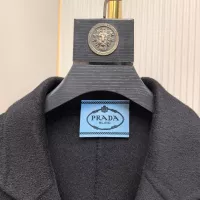 Cheap Prada Coat Long Sleeved For Men #1381951 Replica Wholesale [$264.46 USD] [ITEM#1381951] on Replica Prada Coat