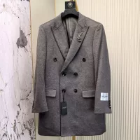 Cheap Yves Saint Laurent YSL Coat Long Sleeved For Men #1381952 Replica Wholesale [$314.05 USD] [ITEM#1381952] on Replica Yves Saint Laurent YSL Coat