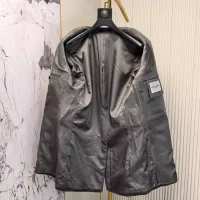 Cheap Yves Saint Laurent YSL Coat Long Sleeved For Men #1381952 Replica Wholesale [$314.05 USD] [ITEM#1381952] on Replica Yves Saint Laurent YSL Coat