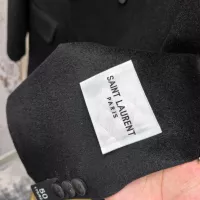 Cheap Yves Saint Laurent YSL Coat Long Sleeved For Men #1381954 Replica Wholesale [$314.05 USD] [ITEM#1381954] on Replica Yves Saint Laurent YSL Coat