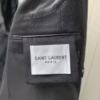 Cheap Yves Saint Laurent YSL Coat Long Sleeved For Men #1381954 Replica Wholesale [$314.05 USD] [ITEM#1381954] on Replica Yves Saint Laurent YSL Coat