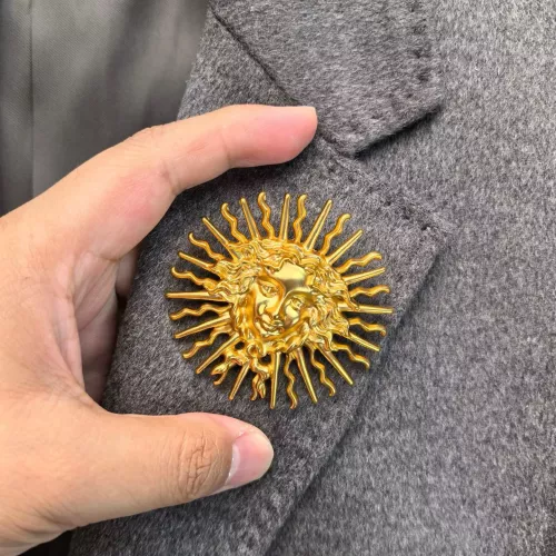 Cheap Versace Coats Long Sleeved For Men #1381958 Replica Wholesale [$314.05 USD] [ITEM#1381958] on Replica Versace Coats