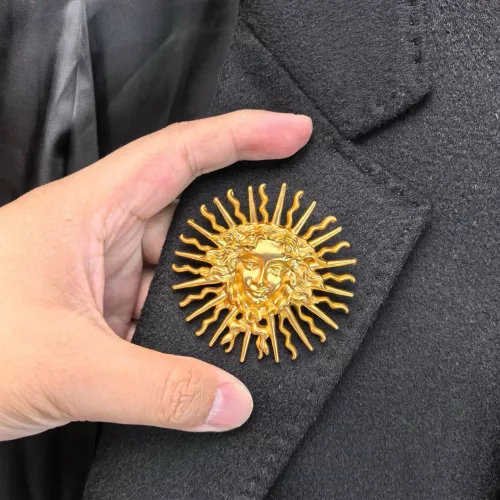 Cheap Versace Coats Long Sleeved For Men #1381959 Replica Wholesale [$314.05 USD] [ITEM#1381959] on Replica Versace Coats