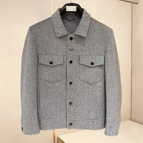 Prada Coat Long Sleeved For Men #1381960