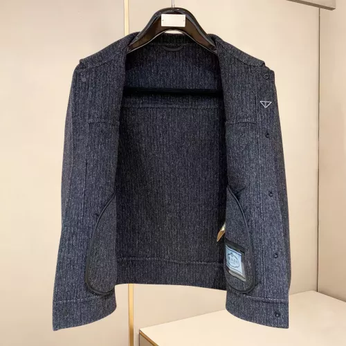 Cheap Prada Coat Long Sleeved For Men #1381961 Replica Wholesale [$205.00 USD] [ITEM#1381961] on Replica Prada Coat