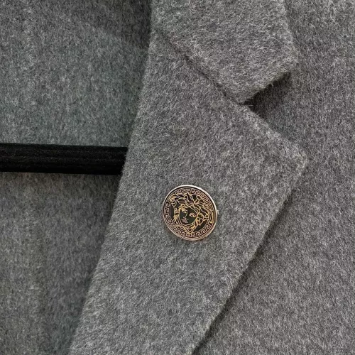 Cheap Versace Coats Long Sleeved For Men #1381962 Replica Wholesale [$247.93 USD] [ITEM#1381962] on Replica Versace Coats