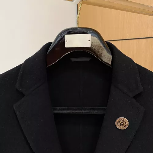 Cheap Versace Coats Long Sleeved For Men #1381963 Replica Wholesale [$247.93 USD] [ITEM#1381963] on Replica Versace Coats