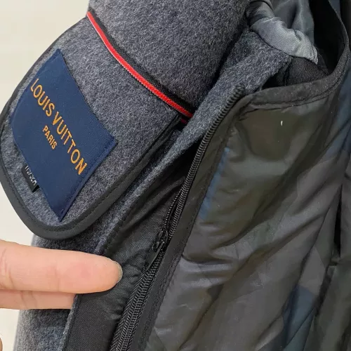 Cheap Louis Vuitton LV Coats Long Sleeved For Men #1381966 Replica Wholesale [$294.21 USD] [ITEM#1381966] on Replica Louis Vuitton LV Coats