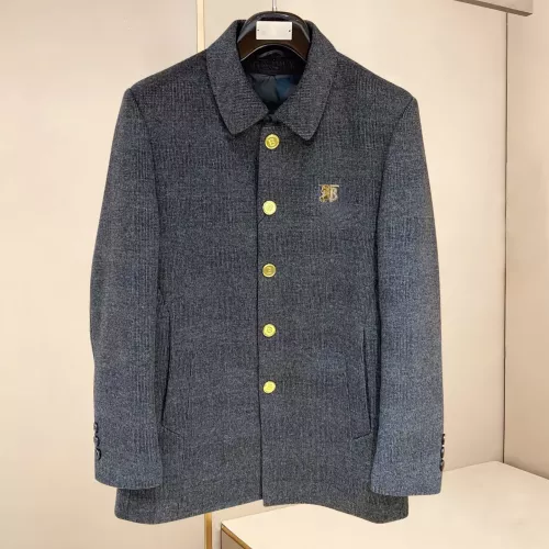 Burberry Coats Long Sleeved For Men #1381968