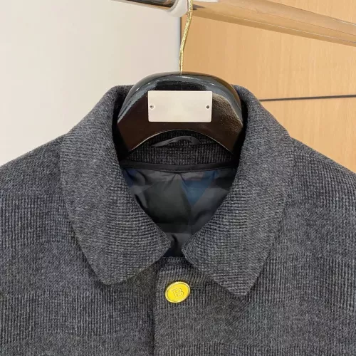 Cheap Burberry Coats Long Sleeved For Men #1381968 Replica Wholesale [$294.21 USD] [ITEM#1381968] on Replica Burberry Coats