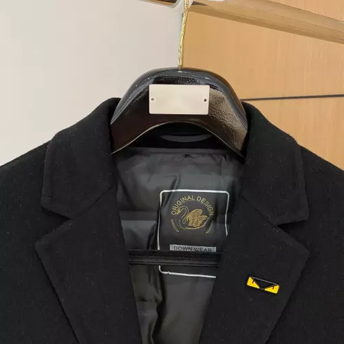 Cheap Fendi Coat Long Sleeved For Men #1381972 Replica Wholesale [$314.05 USD] [ITEM#1381972] on Replica Fendi Coat
