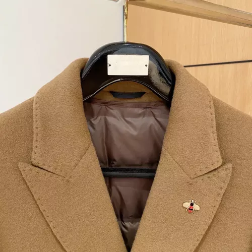 Cheap Gucci Coat Long Sleeved For Men #1381975 Replica Wholesale [$347.11 USD] [ITEM#1381975] on Replica Gucci Coat