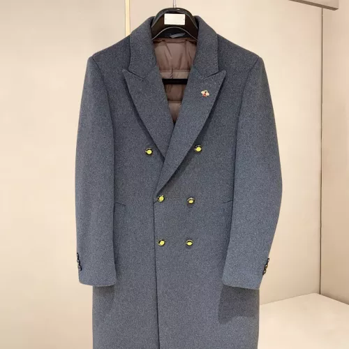 Gucci Coat Long Sleeved For Men #1381976