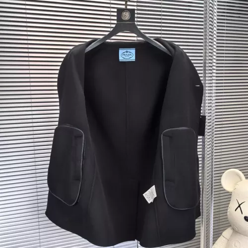 Cheap Prada Coat Long Sleeved For Men #1381979 Replica Wholesale [$347.11 USD] [ITEM#1381979] on Replica Prada Coat