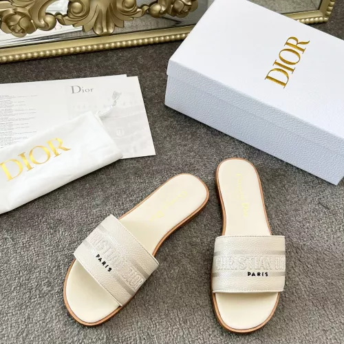 Cheap Christian Dior Slippers For Women #1381995 Replica Wholesale [$82.00 USD] [ITEM#1381995] on Replica Christian Dior Slippers