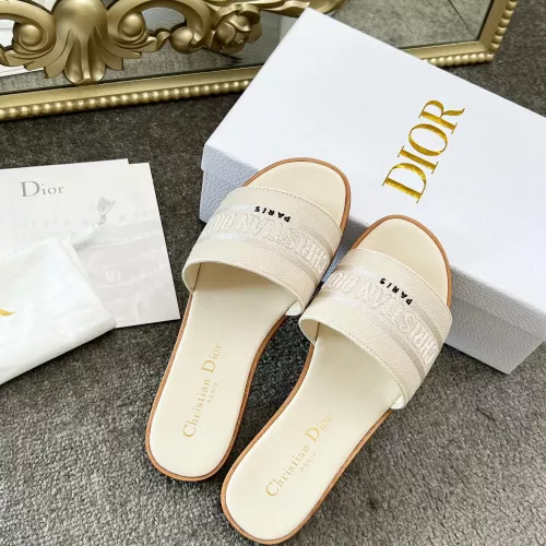 Cheap Christian Dior Slippers For Women #1381995 Replica Wholesale [$82.00 USD] [ITEM#1381995] on Replica Christian Dior Slippers